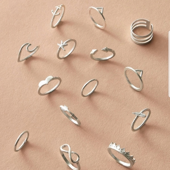 *Judy* 14 PC. Ring Set - Picture 2 of 3
